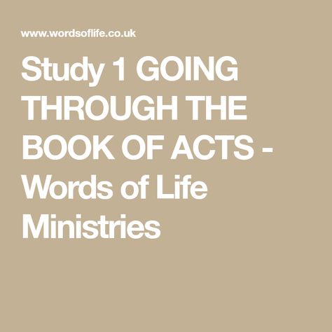 Acts Chapter 1, Acts Bible, Words Of Life, The Book Of Acts, Book Of Acts, Acts 1, Bible Quiz, O My Soul, Missionary Work