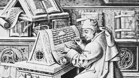 Johannes Gutenberg | Printing Press, Inventions, Facts, Accomplishments, & Biography | Britannica Newspaper Texture Backgrounds, Gutenberg Press, Daily Fun Facts, Johannes Gutenberg, Reading Projects, Best Short Stories, The Reformation, Zine Design, Flash Fiction