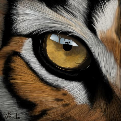 . Ilustración del ojo de un tigre con PROCREATE #procreateart #procreateillustration #ilustraciondigital #pinturadigital #dibujodigital #ferchu_ilustradora_digital #ferchu_ilustradoradigital Mosaic Eyes, Realistic Eyes, Realistic Eye, Art Tips, Mosaic, Collage, Pins, On Instagram, Quick Saves