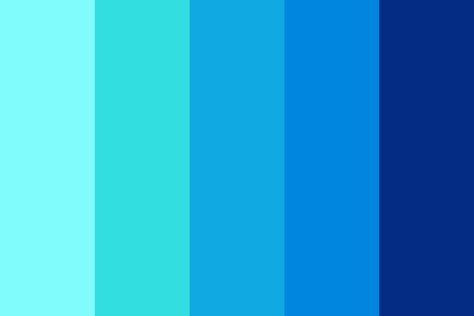 Aquamarine SU Color Palette Aqua Color Palette, Brand Inspiration Board, Cod Mobile, Powerpoint Backgrounds, Email Examples, Hex Color Palette, Aquamarine Colour, Colors Of Blue, Color Pallete