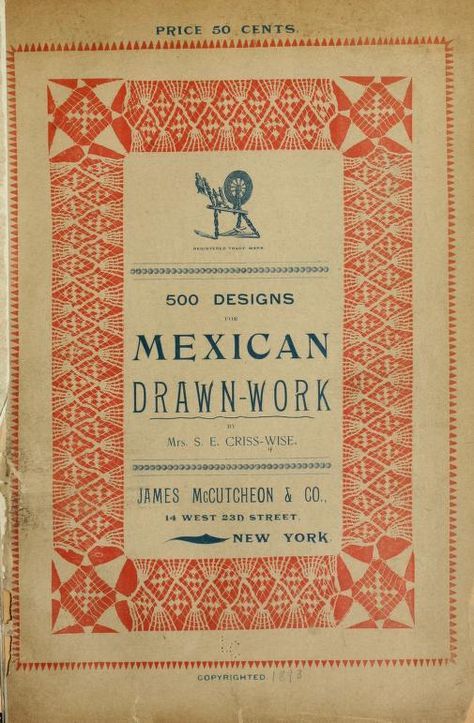 Books Embroidery, Embroidery Books, Public Domain Art, Vintage Needlework, Mexican Embroidery, Archive Books, Drawn Thread, Vintage Book Covers, Hardanger Embroidery