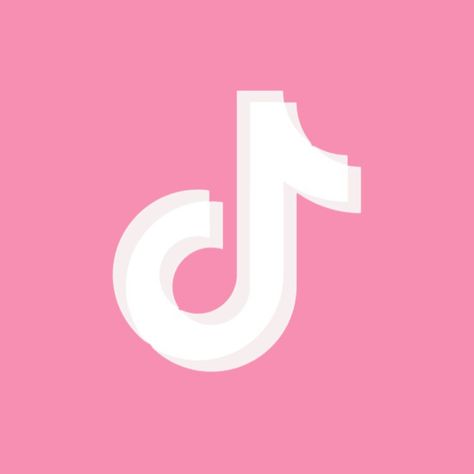 Tiktok Widget Icon Pink, Cute Wallpaper Backgrounds Purple, Pink Tik Tok Icon, Pink Tiktok Logo, Tiktok Pink Icon, Tiktok Icon Aesthetic, Pink Tiktok Icon, Wallpaper Backgrounds Purple, Aesthetic Icons For Apps Pink Phone