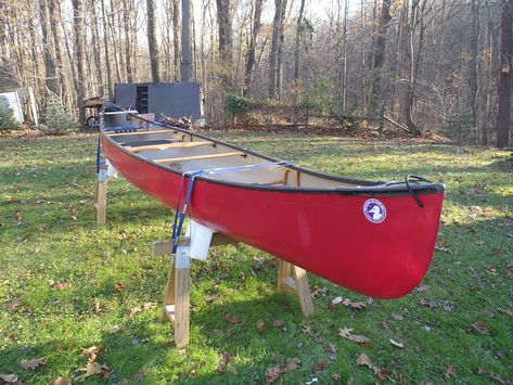 View topic - Pls give tips and tricks for storing a canoe outdoors | Canadian Canoe Routes Canoe Cooler, Canadian Canoe, Skil Saw, Base Jumping, Biking Backpack, Whitewater Kayaking, Canoe Trip, Trailer Park, Camping & Hiking