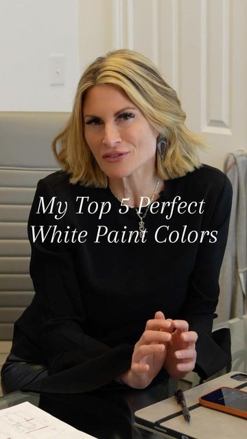 Linda Hoffman | Interior Designer on Instagram: "🎨 My Top 5 favorite Benjamin Moore white paint colors! 🕊️ Oxford White exudes a serene elegance that’s hard to resist. 🕊️ Chantilly Lace, a timeless classic, adds a fresh touch to any space. 🕊️ Decorator White for that unexpected charm. 🕊️ White Dove offers the luxury of subtle warmth. 💫 But the magic truly happens when you blend. One of my go-to’s is a mix of Decorator White and White Dove. Don’t fear the mix, embrace it! Play with these hues, experiment, and find your masterpiece amidst the myriad shades of white! 👏 🤔 Want To Learn Interior Design? 💬 Comment “Tips” for our free Ebook on the 5 Starting Tips When Designing A Room!  #colorpaint #livewithart #paintingsofinstagram #arttools #passionforart #paintinganddecorating Learn Interior Design, Benjamin Moore White, Oxford White, White Paint Colors, White Doves, Chantilly Lace, Benjamin Moore, Shades Of White, Interior Paint