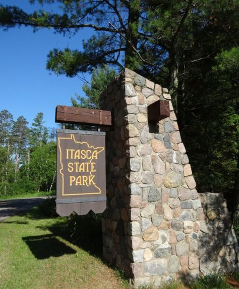 As Minnesota's first state park, Itasca State Park is a popular place to visit throughout the year. It is most known, of course, for Lake Itasca. Camping Mississippi, Minnesota Adventures, Geo Caching, Travel Minnesota, Mn State Parks, Minnesota Fall, Itasca State Park, Minnesota Camping, Minnesota Life