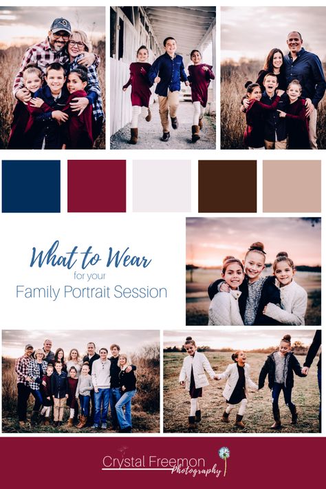 I was so impressed with how this large multi-family group coordinated their clothing for their photo session. Love the colors and textures. Burgundy, Blue, Wine, Brown, Cream.   #whattowear #familyphotography #springhilltn   Nashville Family Photographer in Spring Hill, TN Clothing, clothes and outfits for family photos. Wardrobe choices for pictures Crimson And Navy Family Pictures, Wine Dress Family Photos, Fall Multi Family Pictures Outfits, Family Photo Outfits Maroon Navy, Family Photo Maroon Outfits, Cranberry And Navy Family Photos, Family Picture Outfits Maroon, Navy Burgundy Cream Family Photos, Burgundy And Blue Family Pictures