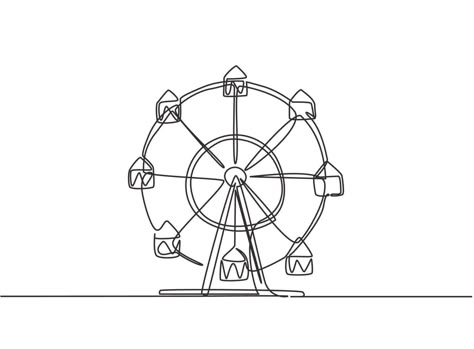 Ferris Wheel Tattoo Simple, Merry Go Round Carousel Drawing, Ferris Wheel Doodle, Ferris Wheel Tattoo, Ferris Wheel Drawing, Merry Go Round Carousel, Wheel Tattoo, Paris Tattoo, Petite Tattoos