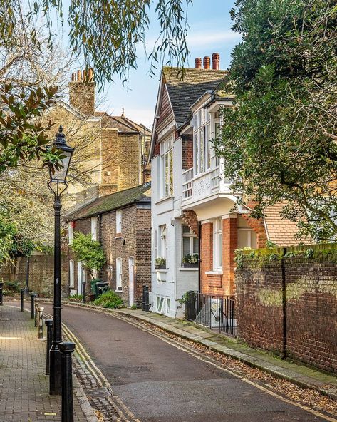 A Lady in London on Instagram. This street in Hampstead, London is beautiful.