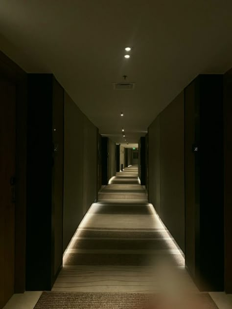 Hotels Aesthetic Dark, Dark Hotel Room Aesthetic, Hotel Suite Aesthetic, Apartment Hallway Aesthetic, Hotel Aesthetic Dark, Dark Hotel Aesthetic, Hotel Hallway Aesthetic, Hotel Vibes Aesthetic, Dark Hallway Aesthetic