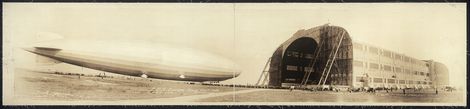 Zeppelin Panoramic Photography, Panoramic Photo, The Good Old Days, Zeppelin, Wide Angle, Great Photos, Old Pictures, Vintage Photos, The Past