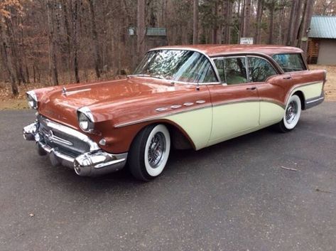 Sold - 1957 Buick Riviera Estate Wagon 4-Door Hardtop * Original... - Hemmings.com Buick Wagon, Buick Riviera For Sale, 1957 Buick, Sports Wagon, Station Wagons, Buick Riviera, Station Wagon, Collector Cars, Vintage Car