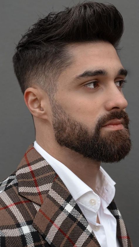 Mens Hairstyles With Beard Medium, Medium Beard Styles For Men, Short Beard Styles For Men, Modern Beard Styles, Medium Beard Styles, New Beard Style, Beard Trend, Stylish Beards, Beard Fashion