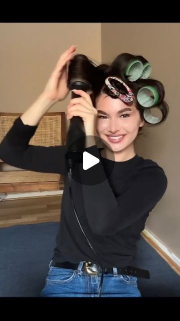 Shpresa Salihi on Instagram: "hair tutorial for volume💘" Volume Spray For Hair, Haircuts To Add Volume, Volume Hair Tutorial, Big Volume Hair, Voluminous Hair Tutorial, 2023 Hair, Hair Volume, Voluminous Hair, Volume Hair