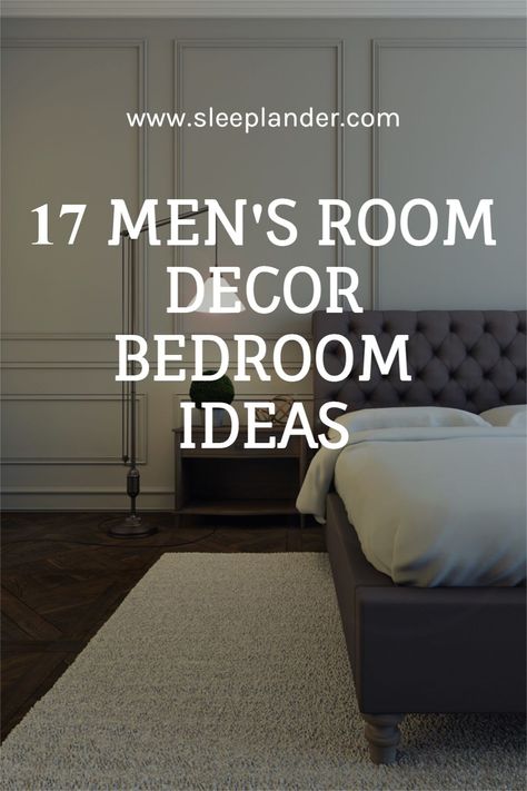 Bachelor Flat Decor Ideas, Single Room Decoration Ideas For Men, Simple Male Bedroom Ideas, Men Bed Rooms Ideas, Small Men Room Ideas, Bachelor's Bedroom Ideas, Men’s Room Decor Ideas, Bedroom Wall Ideas For Men, Bachelor Pad Decor Masculine Interior Master Bedrooms