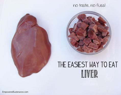 The Easiest Way To Eat Liver! (No taste, no fuss) - Empowered Sustenance Ancestral Nutrition, Metabolism Foods, Liver Recipes, Holistic Recipes, Gaps Diet, Metabolic Diet, Eat Beef, Nourishing Foods, Aloe Gel