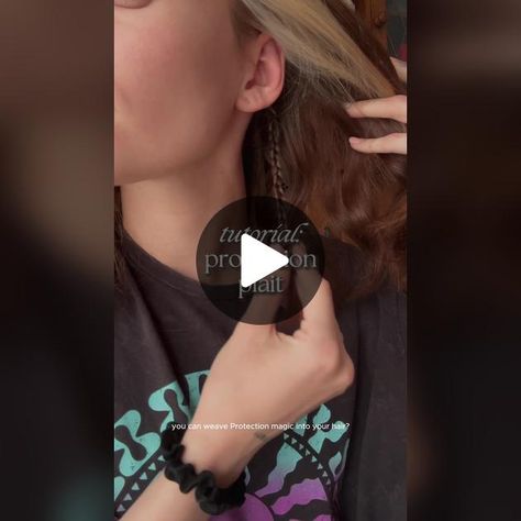 TikTok · Mia Rose 🤍🌿🌙 Plait Tutorial, Plaits Tutorial, Protection Magic, Moon Ritual, New Moon Rituals, Witchy Stuff, New Moon, Ritual, Twitter Image