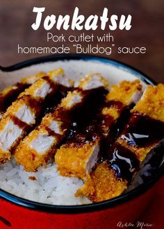 Pork Tonkatsu Recipe, Pork Cutlet Recipes, Katsu Recipes, Japanese Meals, Dinner Pork, Lamb Dinner, Pork Cutlet, Tonkatsu Sauce, Breaded Pork Chops