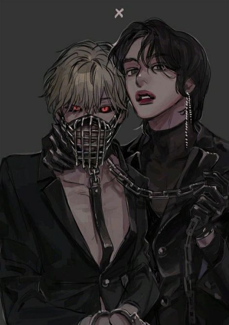 Hyungwon And Minhyuk, Minhyuk Monsta X, Pop Fanart, Winter Bird, Anime Drawings Boy, 영감을 주는 캐릭터, Gay Art, Kpop Fanart, Dark Anime