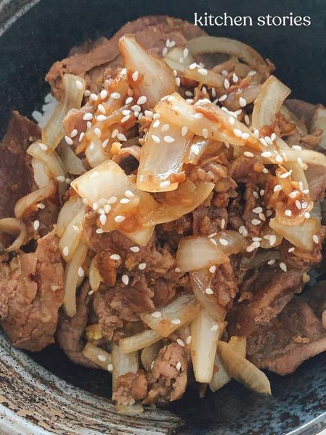 Beef yakiniku Yakiniku Recipe, Teppanyaki Recipe, Japanese Yakiniku, Japanese Barbecue, Sunday Cooking, Dinner Suggestions, Spaghetti With Ground Beef, Recipe Pork, Air Fryer Ideas