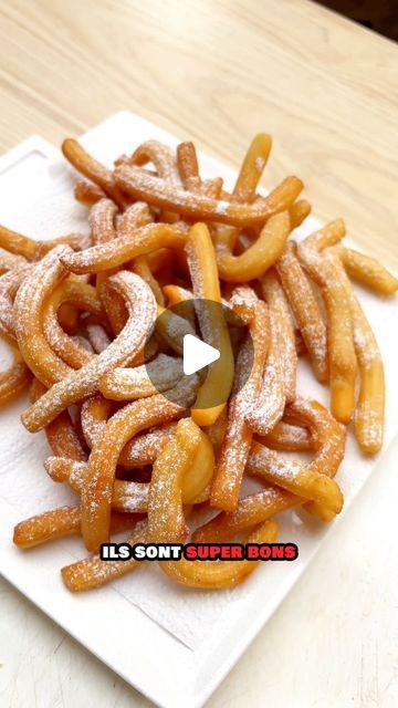 Adnan on Instagram: "Recette : CHURROS Au Sucre Maison" Churros Au Four, Chef Club, Beignets, Street Food, Biscuits, Chef, Dessert, Audio, On Instagram