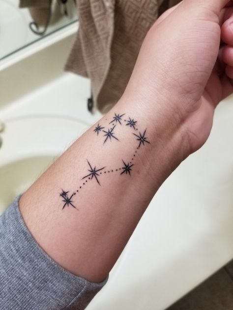 7 sisters, Pleiades constellation tattoo Pleiades Tattoo, Star Cluster Tattoo, Pleiades Constellation, Wings Tattoo Meaning, 7 Sisters, Sisters Tattoo, Black Bird Tattoo, Stars Tattoo, Saved Tattoo