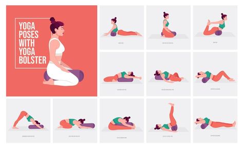 Yoga Arm Balance, Pose Woman, Seated Yoga, Acid Reflux Relief, Chair Pose Yoga, Woman Workout, Yoga Information, Bow Pose, Yoga Bolster