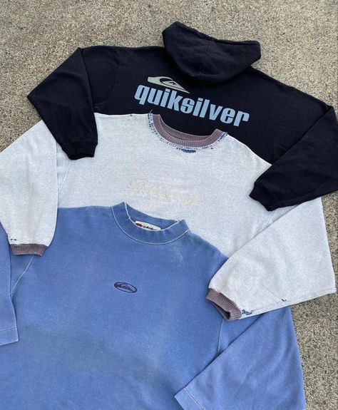 Vintage Surfer Clothes, Vintage Surf Wear, Vintage Surfwear, Vintage Crew Neck Hoodie For Streetwear, Vintage Oakley Clothes, Men’s Vintage Crewneck, Vintage Blue Sweatshirt For Streetwear, Vintage Surf Sweatshirt, Surf Style Clothes