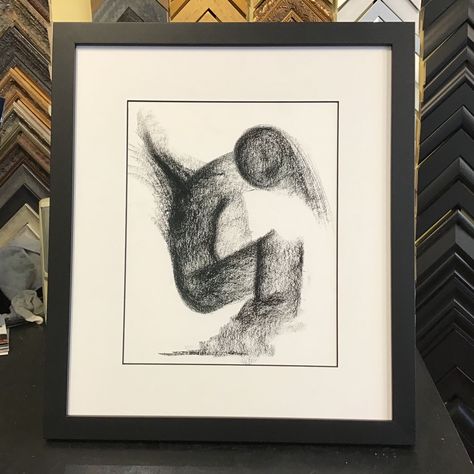 Charcoal drawing Charcoal Drawing Ideas, Drawing Wall Art, Drawing Wall, Charcoal Drawings, Charcoal Sketch, Drawing Frames, Art Frames, Charcoal Art, Spare Bedroom