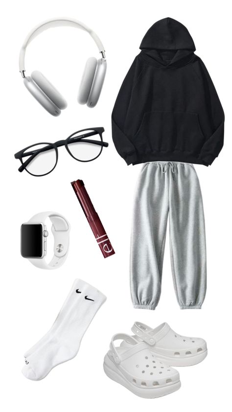 Gymwear Outfits, Outfit Inspo Casual, Trendy Outfits For Teens, Cute Lazy Day Outfits, Everyday Fashion Outfits, Lazy Outfits, Lazy Day Outfits, Quick Outfits, School Looks