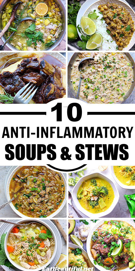 Anti Inflammation Diet Soup, Paleo Soup Instant Pot, Easy Anti Inflammation Soup Recipes, Stew Recipe Instant Pot, Gastroperisis Diet Recipes Soup, Gluten Free Anti Inflammation Diet Recipes, Healthy Instant Pot Soups And Stews, Anti Inflammation Crock Pot Recipes, Low Histamine Soups