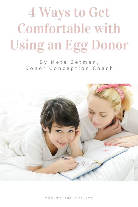 I share four tips for how to get comfortable using donor eggs. Egg Donor Recipient, Donor Egg Ivf, Ivf Diet, Egg Donor, Eggs For Baby, Female Health, Ivf Cycle, Egg Donation, Ivf Success