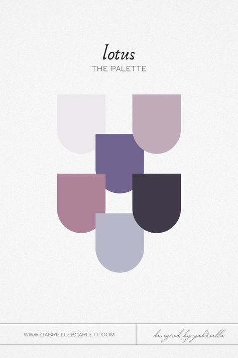 Modern Purple Color Palette, Luxury Purple Color Palette, Lilac Branding Color Palette, Purple Brand Palette, Brand Color Palette Purple, Lotus Color Palette, Spiritual Color Palette, Pmu Room, Brand Aesthetic Inspiration