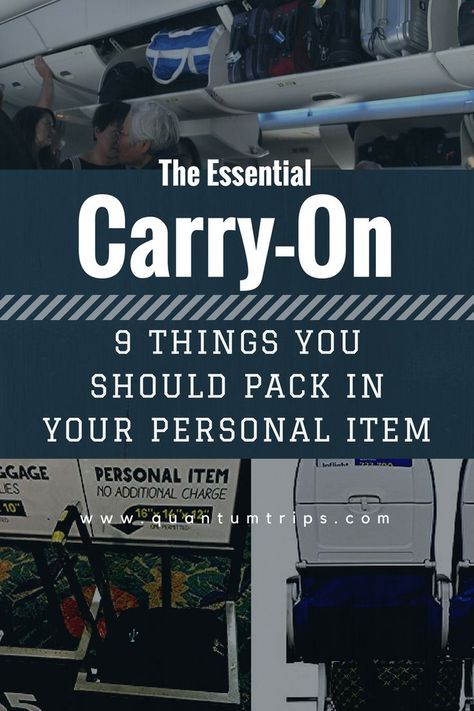 Your small personal item should be able to fit under the seat in front of you, and should have a few critical items that you will want or need if you are separated from your other baggage. Travel Tips With Baby, Paris Travel Tips, Packing Guide, Airline Travel, Airport Travel, Plane Travel, China Travel, Packing Tips For Travel, Packing Tips For Vacation