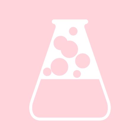 Chemical Engineering Wallpaper, Cute Iphone App Icons, Pink Science, Engineering Wallpaper, Icon Homescreen, Little Alchemy, Brain Icon, App Widget Icons, App Widget