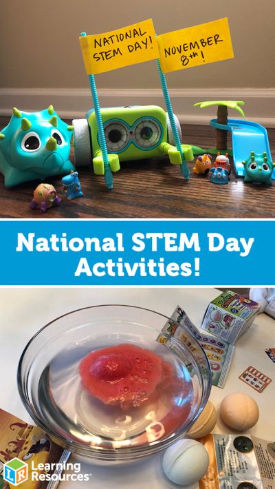 National Stem Day Activities, Stem Station, Stem Centers, Stem Steam, November 8, Critical Thinking Skills, Emotional Development, Thinking Skills, Learning Resources