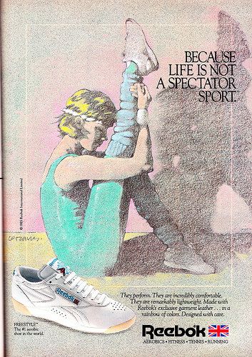 Reebok 1986 | by moogirl2 1980s Reebok, Footwear Drawing, 80s Reebok, Sports Ads, Gs Cookies, Reebok Freestyle, Shoes Quotes, Shoes Drawing, Latest Shoe Trends