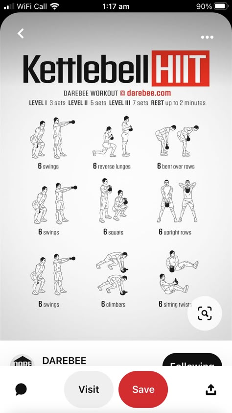 Kettle Bell Workout For Flat Stomach, Kettlebell Workout For Men, Kettle Bell Leg Workout, Kettlebell Circuit Workout, Kettlebell Workouts, Kettlebell Core Workout, Kettlebell Hiit, Kettlebell Workout Routines, Emom Workout