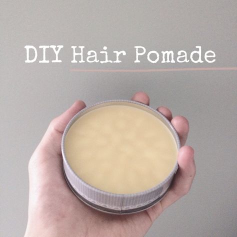 Pomade Recipe, Diy Hair Pomade, Diy Hair Wax, Mens Pomade, Back Of My Mind, Hair Paste, Hair Removal Diy, Hair Removal For Men, Hair Balm