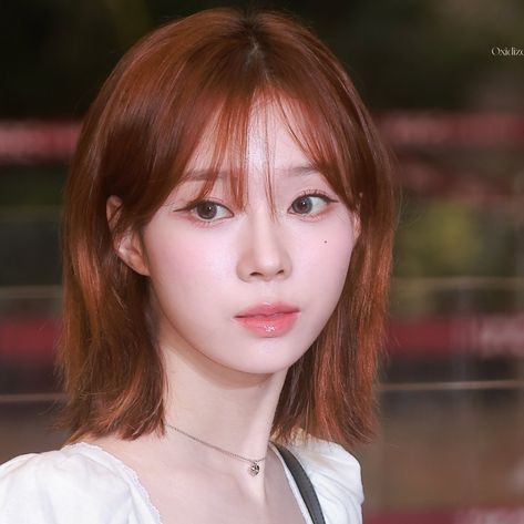 Kpop Short Hair, Aespa Winter Icon, Short Red Hair, Winter Icon, Aespa Winter, Winter Hair Color, Winter Aespa, Hair Stylist Life, Hair Reference