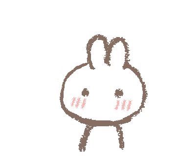 심플한 그림, Cute Easy Doodles, Baby Rabbit, Bunny Drawing, Animal Doodles, Emoji Faces, Emoji Stickers, Cute Doodle Art, Line Sticker