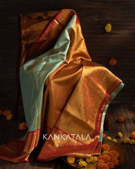 Silk Tissue Saree, Peacock Motifs, Kanjivaram Sarees Silk, Fabric Photography, Wedding Backdrop Decorations, Tissue Saree, Saree Blouse Patterns, Handbag Essentials, Saree Photoshoot