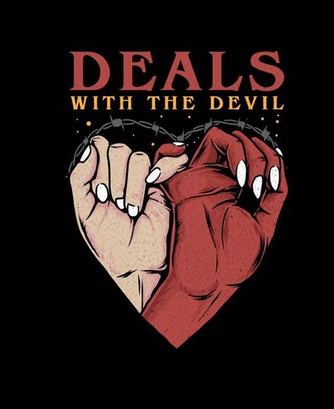 Devil Aesthetic, Deal With The Devil, Arte Inspo, Red Aesthetic, Aesthetic Grunge, The Devil, Grunge Aesthetic, Illustration Drawing, Aesthetic Iphone Wallpaper