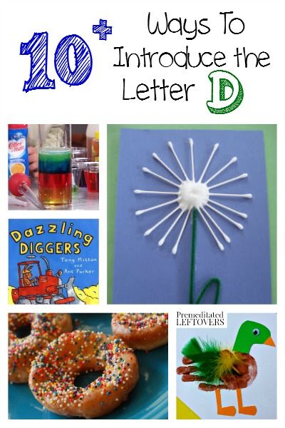 There are lots of fun ways to introduce the letter d to your child. Included in this list is recipes, printables, crafts, books and more! Letter D For Preschoolers, Letter D Activities For Preschool, Preschool Letter D, Letter D Preschool, Letter D Activities, Recipes Printables, Joy School, Letter D Crafts, Preschool Letter Crafts