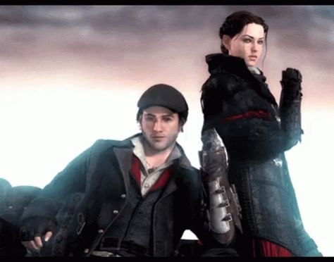 Jacob Frye Evie Frye GIF - JacobFrye EvieFrye AssassinsCreed - Discover & Share GIFs Jacob And Evie Frye, Evie Frye, Jacob Frye, Funny Art History, Assassins Creed, Funny Art, So True, Art History, Gif