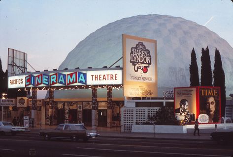 Cinerama Dome, Barry Lyndon, Ca History, Santa Monica Blvd, City Photos, Movie Theaters, Liminal Spaces, Vintage Los Angeles, Theatre Poster