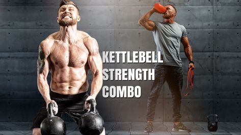 Kettlebell Hiit Workout, Complex Workout, Kettlebell Hiit, Kettlebell Clean, Kettlebell Workouts, Clean And Press, Exercise Routines, Kettlebell Workout, Weekly Workout