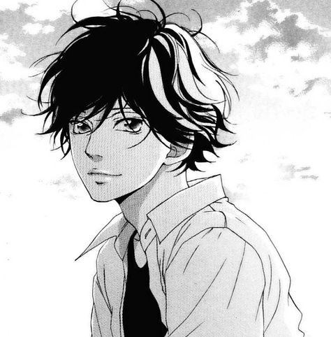 Ao Haru Ride Kou, Kou Mabuchi, Futaba Y Kou, Blue Springs Ride, Ao Haru, Shoujo Manga, Manga Pages, Anime Wall Art, Manga Boy