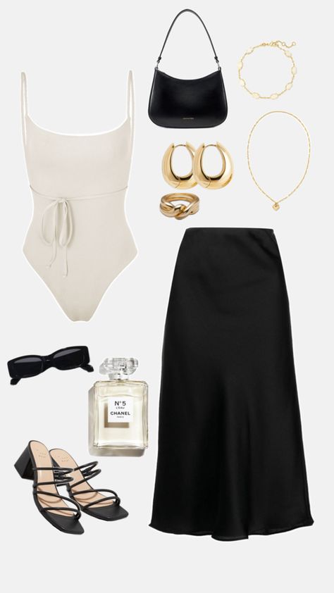 For Today, Outfit Inspo, White, Black