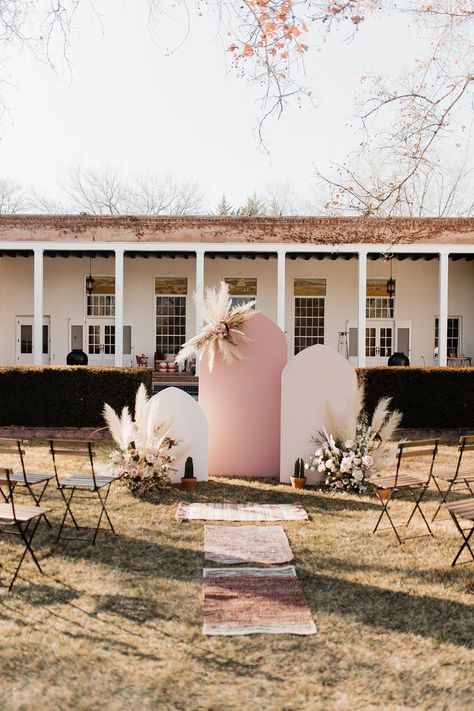 Los Poblanos Desert Romance - A Mauve Toned Styled Wedding — Alicia Lucia Photography: Albuquerque and Santa Fe New Mexico Wedding and Portrait Photographer New Mexico Wedding, Wedding Backdrop Design, Wedding Etiquette, Santa Fe New Mexico, Backdrop Design, Ceremony Backdrop, Wedding Planning Advice, Mexico Wedding, Backdrop Decorations