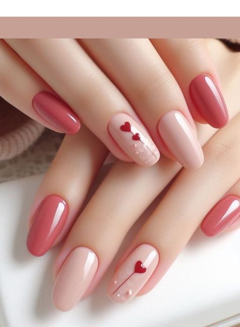 Ideas Uñas, Hello Nails, Valentine Nail Art, Blush Nails, Valentine Nails, Mehandi Design, Spring Nail Art, Short Nail, Birthday Nails